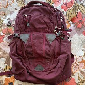 The North Face Men's Dark Red Backpack